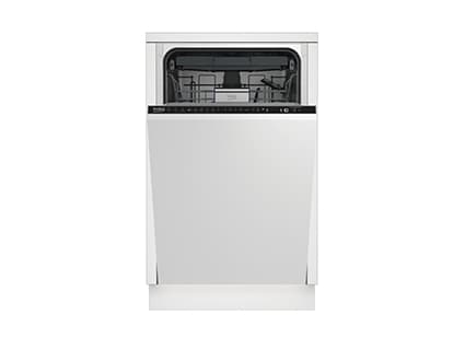 Beko Slimline DIS28120 - Diskmaskin - inbyggd - bredd: 44.8 cm - djup: 55 cm - höjd: 81.8 cm