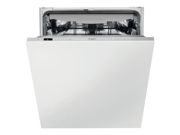 Whirlpool WIC 3C34 PFE S, Täysin integroitu, Kokonaiskoko (60 cm), Hopea, 1,3 m, 1,55 m, 1,5 m