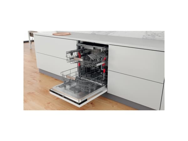 Whirlpool WIO 3P33 PL, Helt integrerad, Full storlek (60 cm), Vit, 1,3 m, 1,55 m, 1,5 m