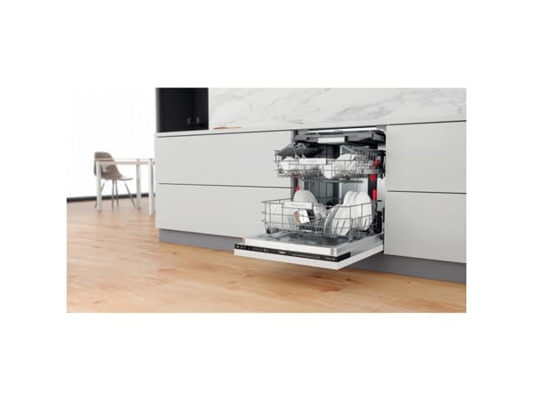 Whirlpool WIO 3P33 PL, Helt integrerad, Full storlek (60 cm), Vit, 1,3 m, 1,55 m, 1,5 m