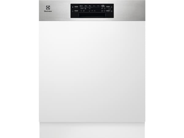 Electrolux Pro EES47300IX - Oppvaskmaskin - innebygd - Nisje - bredde: 60 cm - dybde: 55 cm - høyde: 82 cm - rustfritt stål