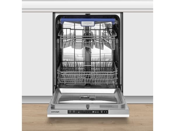 Concept MNV4160, Fullstendig innebygget, Rustfritt stål, Øvre, 14 kuverter, C, 47 dB