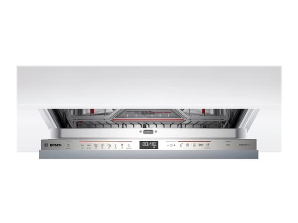 Bosch Serie 6 SMV6ECX93E, Täysin integroitu, Kokonaiskoko (60 cm), Harmaa, Painikkeet, 1,75 m, 1,65 m