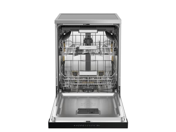 WHIRLPOOL W7FHP43X - Diskmaskin - Svart