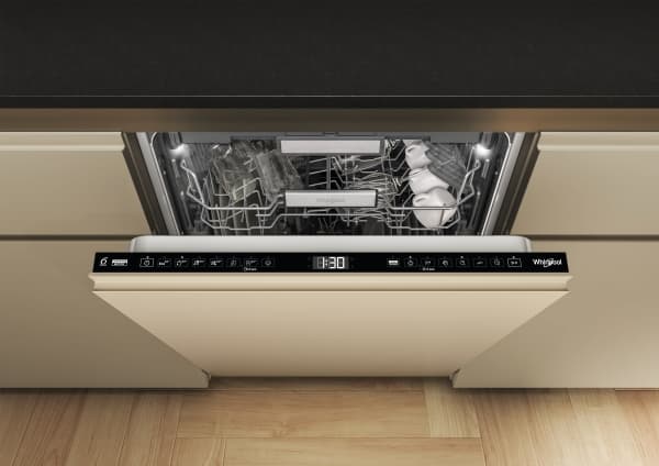 WHIRLPOOL W7IHF60TUS - Diskmaskin - Svart