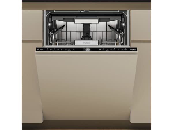 WHIRLPOOL W7IHF60TUS - Diskmaskin - Svart