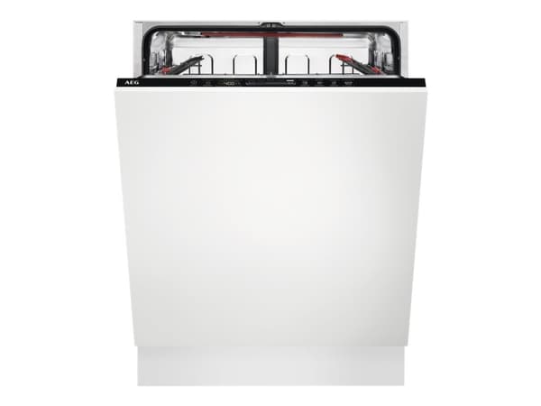 AEG ÖKO FAVORIT FSE63607P - Oppvaskmaskin - innebygd - Nisje - bredde: 60 cm - dybde: 55 cm - høyde: 82 cm - svart