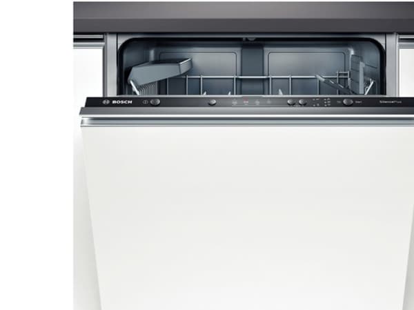 Bosch Serie | 4 SilencePlus SMV41D10EU - Oppvaskmaskin - innebygd - Nisje - bredde: 60 cm - dybde: 55 cm - høyde: 81.5 cm - svart