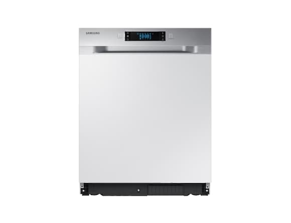 Samsung DW60M6050SS, Halvveis innebygget, Full størrelse (60 cm), Sølv, Sølv, Knapper, LED