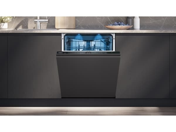 Siemens iQ500 SX65ZX07CE, Fullstendig innebygget, Full størrelse (60 cm), Sort, Sort, Berøringskontroll, 1,75 m