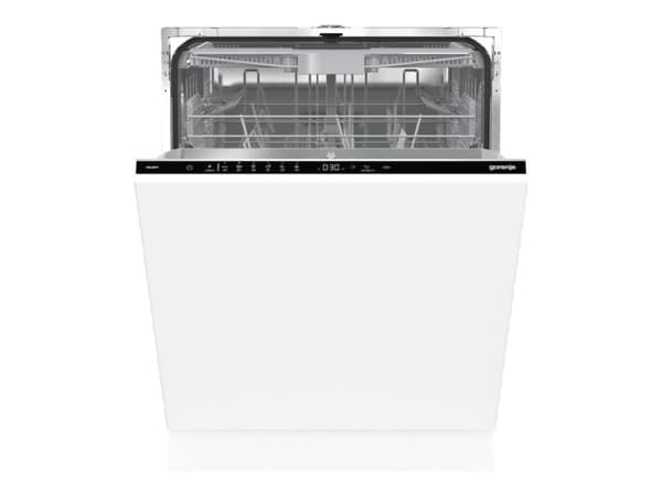 Gorenje G400 GV643E90 - Oppvaskmaskin - innebygd - Nisje - bredde: 60 cm - dybde: 56 cm - høyde: 82 cm - svart