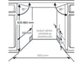 Miniatyrbilde 3 av 5: Ströme DW62B02D/01IX oppvaskmaskin, stål