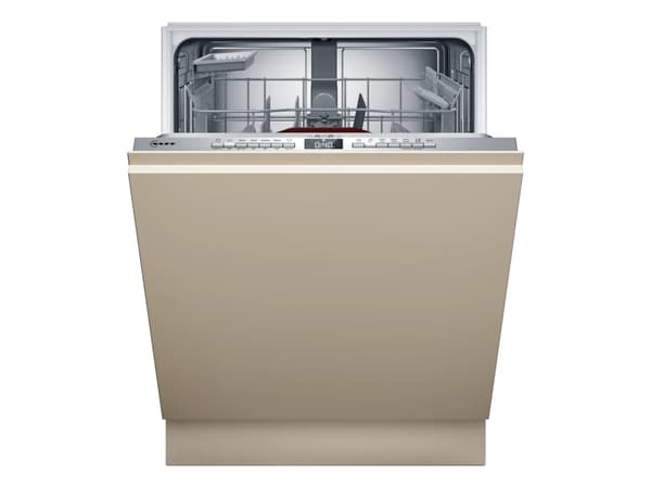Neff S275EAX16E, Fully built-in, Full size (60 cm), Buttons, Upper, Basket, Stainless steel