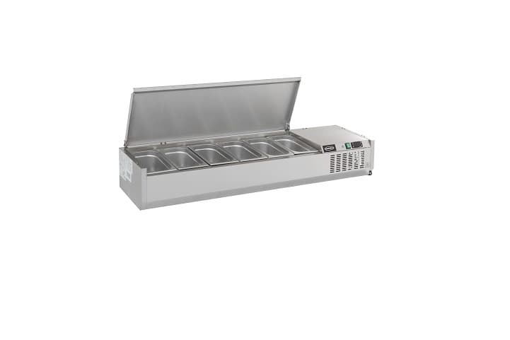Kylränna med lock 160 cm – 1/4 GN