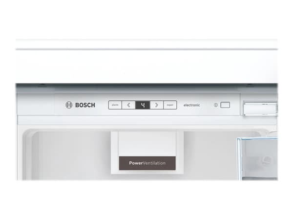 Bosch Serie | 6 KIR81AFE0 - Kylskåp - inbyggd - fördjupning - bredd: 56 cm - djup: 55 cm - höjd: 177.5 cm - 319 liter - Klass E