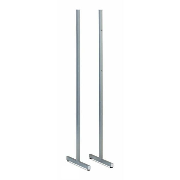 Holder Faibo 60 x 186 cm Sølvfarvet Metal Bræt 2 enheder