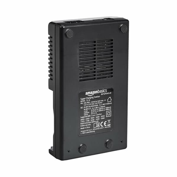 BRUGT Batterioplader Amazon Basics (Refurbished A+)