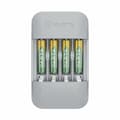Miniatyrbillede 1 af 4: Batteroplader Varta Eco Charger Pro 56813 AAA 4 Batterier