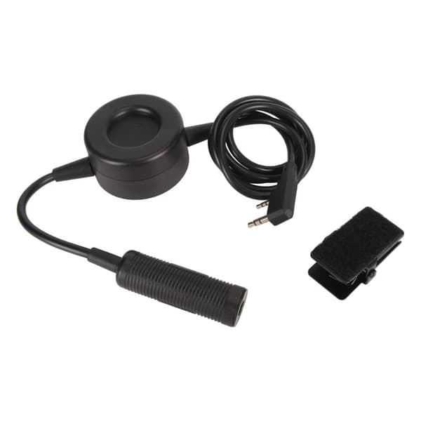 PTT-sovitin vedenpitävä Plug and Play radiopuhelinsovitin Baofeng UV 5R:lle Kenwood TH TK -sarjalle HYT:lle Wouxunille