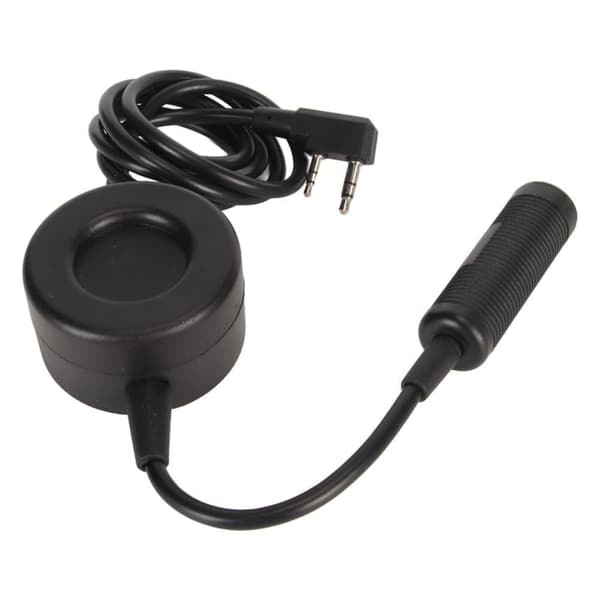 PTT-sovitin vedenpitävä Plug and Play radiopuhelinsovitin Baofeng UV 5R:lle Kenwood TH TK -sarjalle HYT:lle Wouxunille