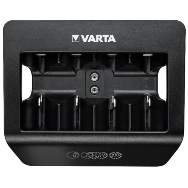Batteriladdare Varta LCD Universal Charger+ Typ C Typ D 1600 mAh 100-240 V