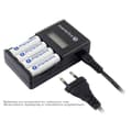 Miniatyrbillede 5 af 9: Batteroplader EverActive NC450B Batterier x 4