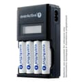 Miniatyrbillede 9 af 9: Batteroplader EverActive NC450B Batterier x 4