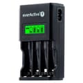 Miniatyrbillede 1 af 9: Batteroplader EverActive NC450B Batterier x 4