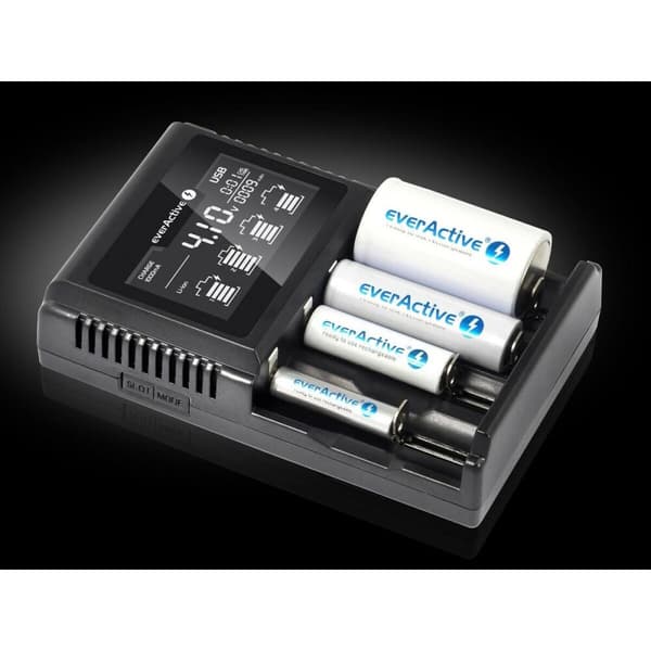 Batteroplader EverActive UC-4000