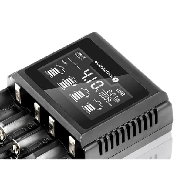 Batteroplader EverActive UC-4000