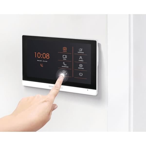 SCS SENTINEL VisioDoor 7+ trådbunden videointercom - pekskärm 7 - mörkerseende - 5 års garanti