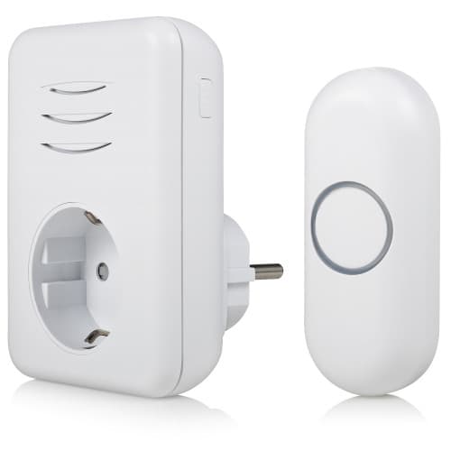 Trådlös dörrklocka Plug-in 230V