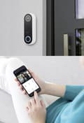 Miniatyrbillede 3 af 8: Sygonix SY-4694702 Udendørsenhed til Video dør samtaleanlæg via WiFi WiFi Hvid, Sort