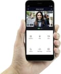 Miniatyrbillede 5 af 8: Sygonix SY-4694702 Udendørsenhed til Video dør samtaleanlæg via WiFi WiFi Hvid, Sort