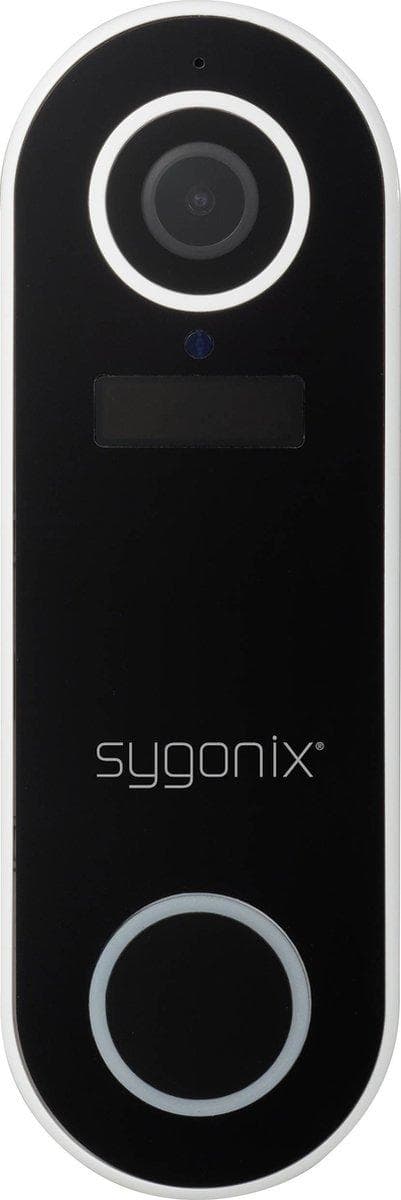Sygonix SY-4694702 Udendørsenhed til Video dør samtaleanlæg via WiFi WiFi Hvid, Sort