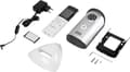 Miniatyrbild 3 av 5: Sygonix SY-3396994 Komplett set för videodörrintercom Radio Silver, Vit, Svart
