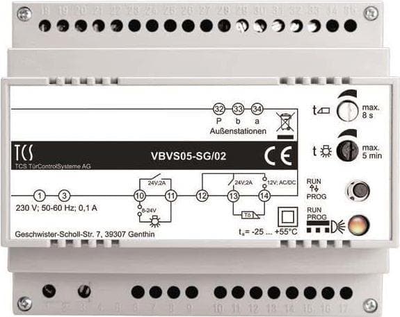 Forsynings- og styreenhed VBVS05-SG/02 6TE (VBVS05-SG/02)