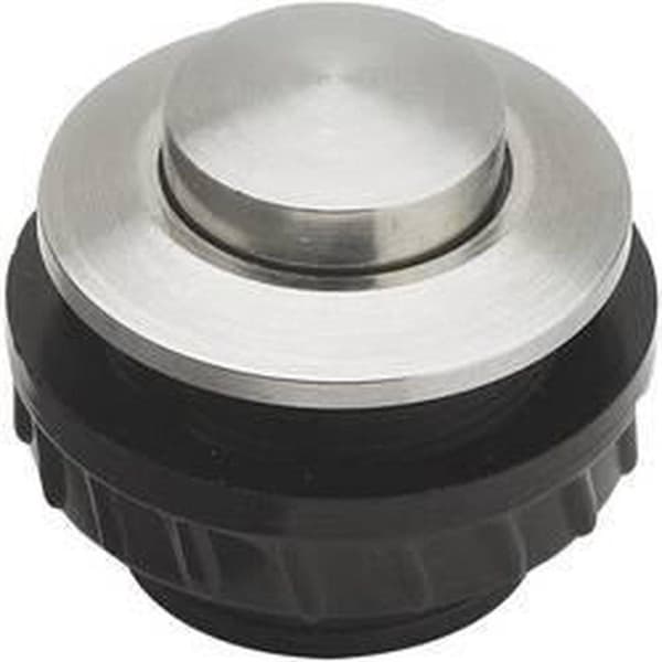 Grothe 62006 Opkaldsknap 1-vejs rustfrit stål 24 V/1,5 A