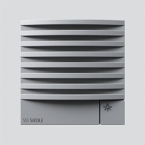 Siedle 4831384 ovikaiutinmoduuli 6 ja N tekniikka, TLM 611-02 SM, hopea metalli