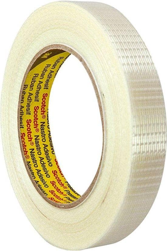 3M 8959 5856464 Filamentklæbende tape Gennemsigtig (L x B) 50 mx 50 mm 1 rulle(r) (5856464)