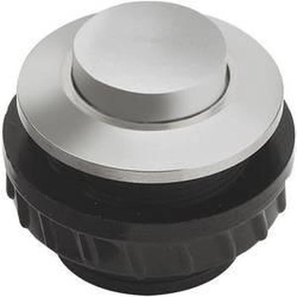 Grothe 62016 Opkaldsknap 1-vejs Aluminium 24 V/1,5 A