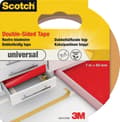 Miniatyrbild 1 av 3: Scotch® dubbelhäftande tejp universal, 42010750, Ljusbrun, 50 mm x 7 m, 1 rulle