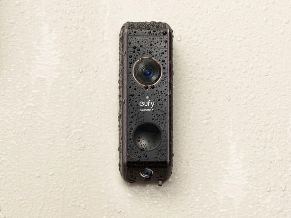 Eufy by Anker Video Doorbell Dual 2 Pro - Dörrklocksset - 2 kameror - Trådlös - Exklusiv HomeBase