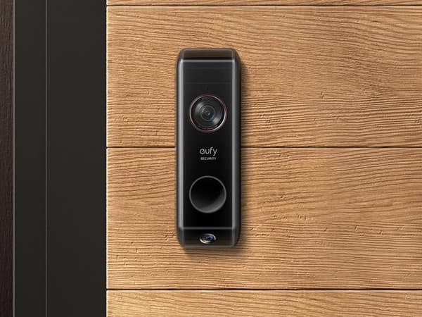 Eufy by Anker Video Doorbell Dual 2 Pro - Dörrklocksset - 2 kameror - Trådlös - Exklusiv HomeBase