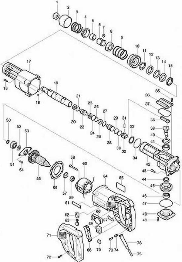 Makita HK0500 skraber - 230 V