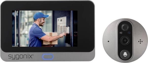 IP Video Dørtelefon WiFi Kamera Video Indendørsenhed Grå (SY-5050582)