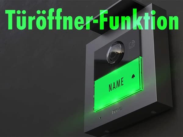 me modern-electronics VS-21 S Vistasmart video dør intercom LAN, WLAN udendørs enhed sølv (41362)