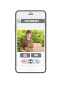 Miniatyrbillede 3 af 3: me modern-electronics VS-11 A Vistasmart video dør intercom LAN, WLAN udendørs enhed antracit (41360)