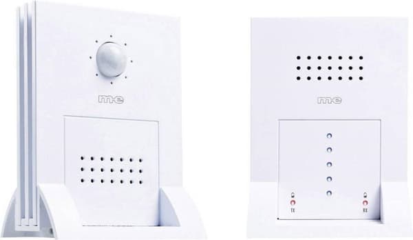 me modern-electronics passagedetektor DGF-300 vit med rörelsedetektor 41058 (41058)