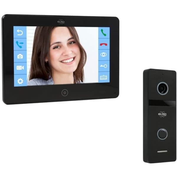 ELRO PRO PV40 videointercom - Full HD 1080P - Röstbrevlåda - 13 ringsignaler - Modern design